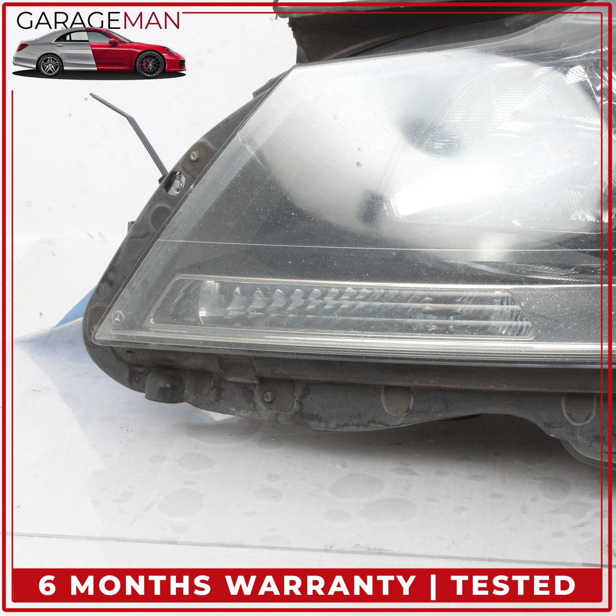 2012-2014 Mercedes W204 C250 Front Left Halogen Head Light Lamp 2048209959 OEM