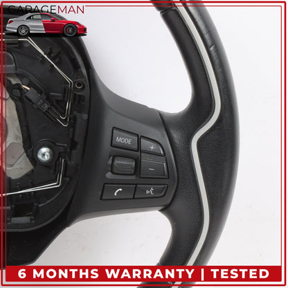 2014-2021 BMW i3 I01 Front Left Driver Side Steering Wheel Black 6870168 OEM