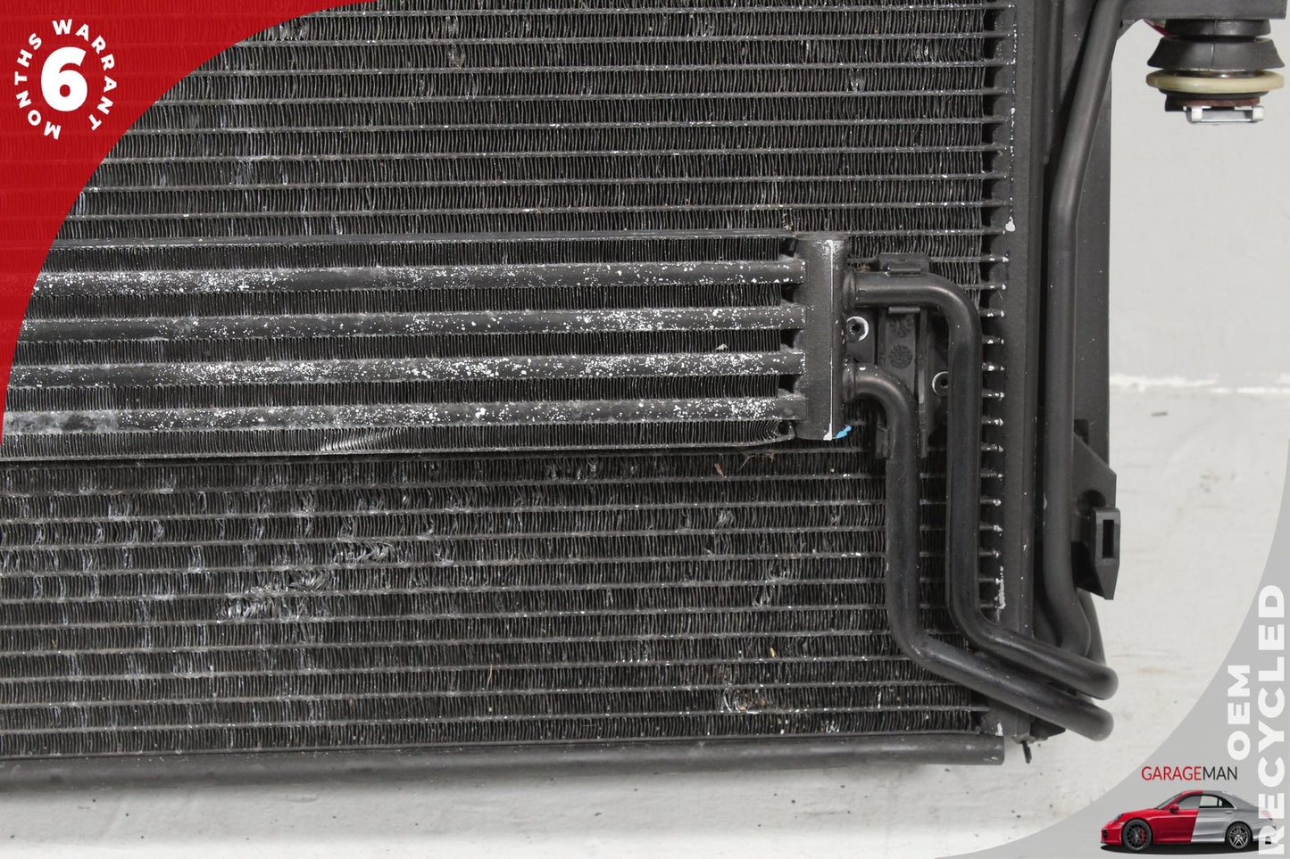 2008-2010 Porsche Cayenne 957 Engine Cooling Radiator AC A/C Condenser Assy OEM