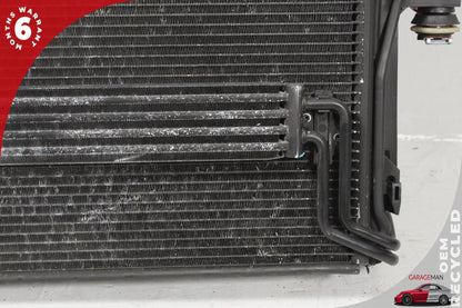 2008-2010 Porsche Cayenne 957 Engine Cooling Radiator AC A/C Condenser Assy OEM