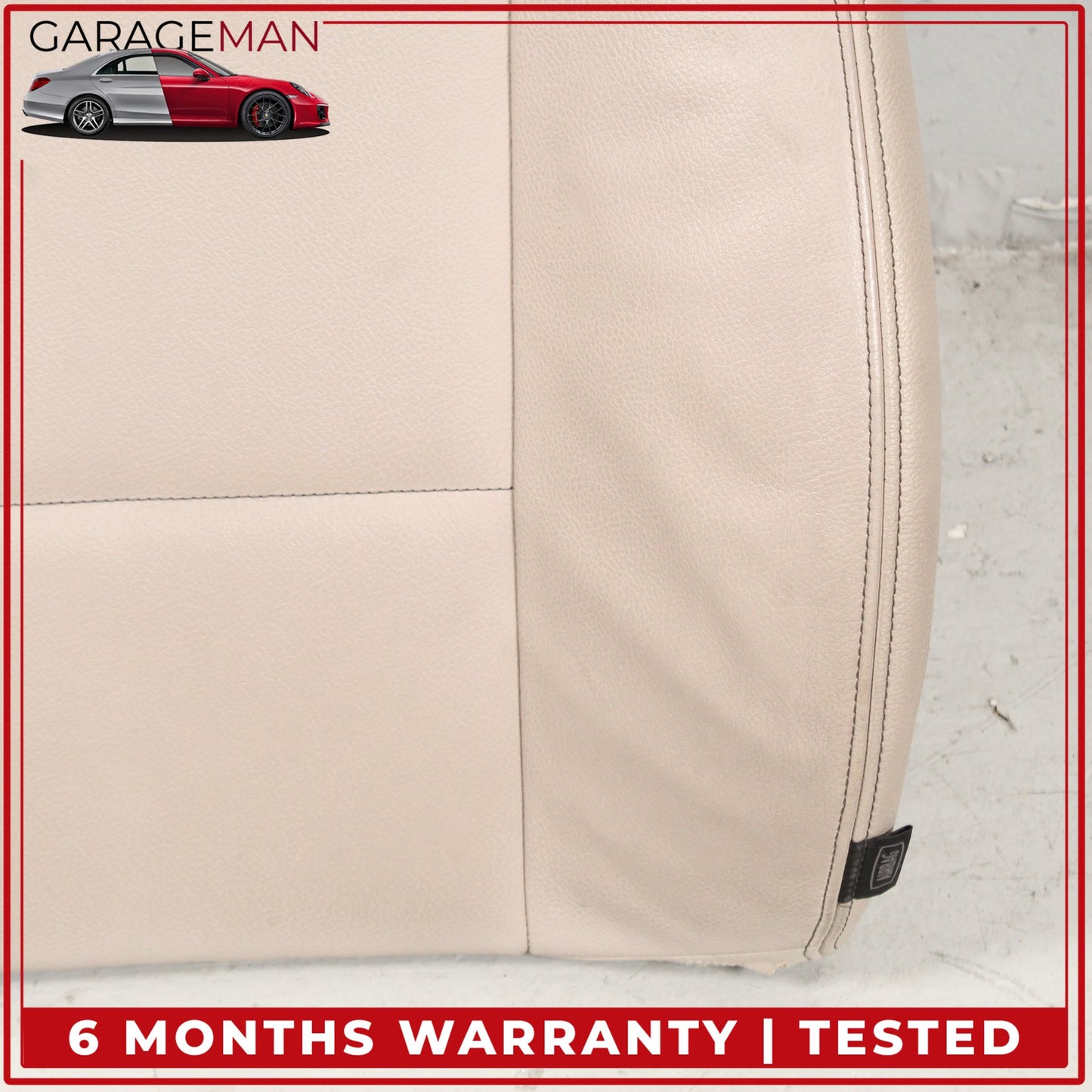 2011-2018 BMW X3 X4 Front Left Driver Side Top Upper Seat Cushion Beige OEM