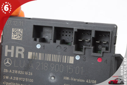 2008-2018 Mercedes-Benz C250 W204 Right Rear Door Control Module 2189001501 OEM