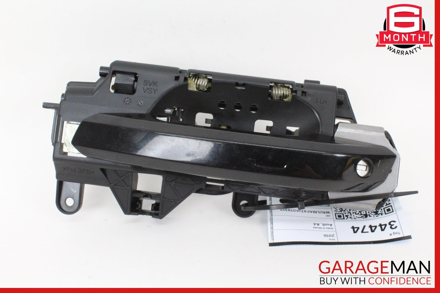 2018 Audi A4 Sedan Left Front Exterior Door Handle 8W0837811A Genuine
