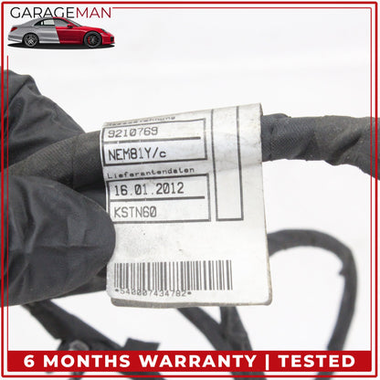 2010-2013 BMW 550i 535i GT Front Bumper Parking Sensor Wire Harness 9210769 OEM