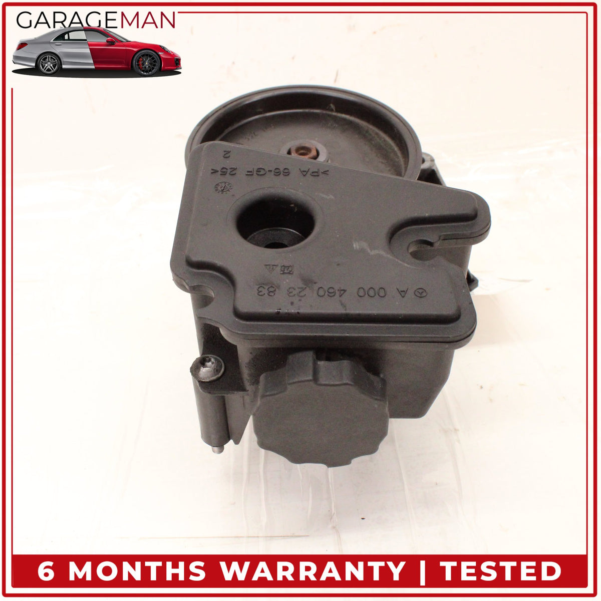2007-2009 Mercedes W211 E350 Power Steering Pump w/ Reservoir 0004602383 OEM