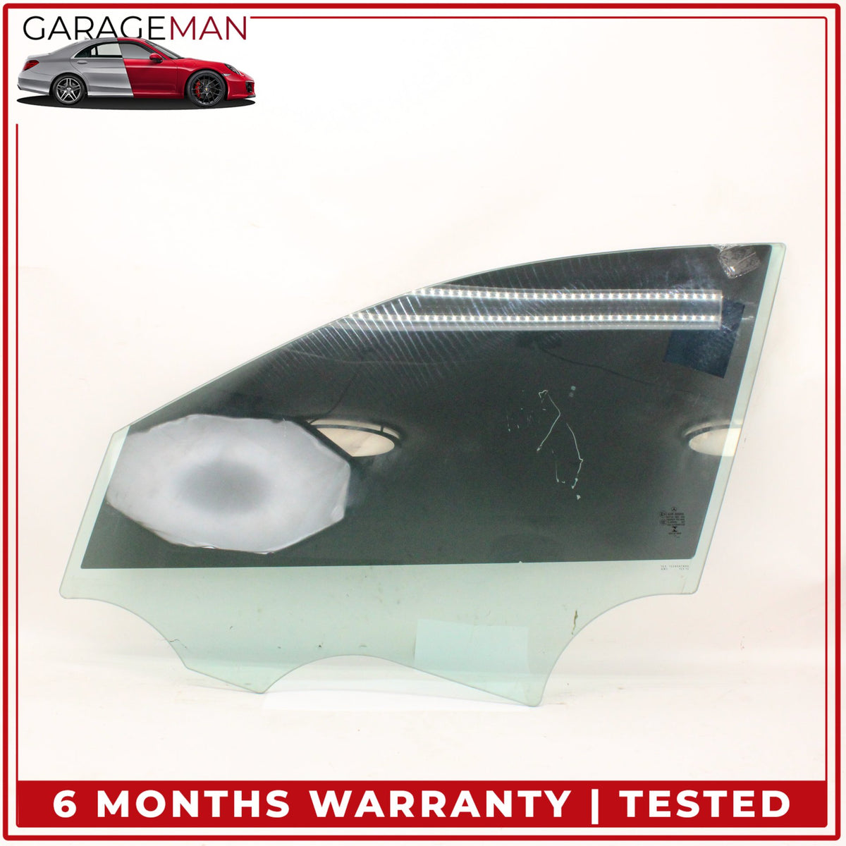 2017-2020 Mercedes W213 E300 Front Left Driver Side Door Window Glass OEM