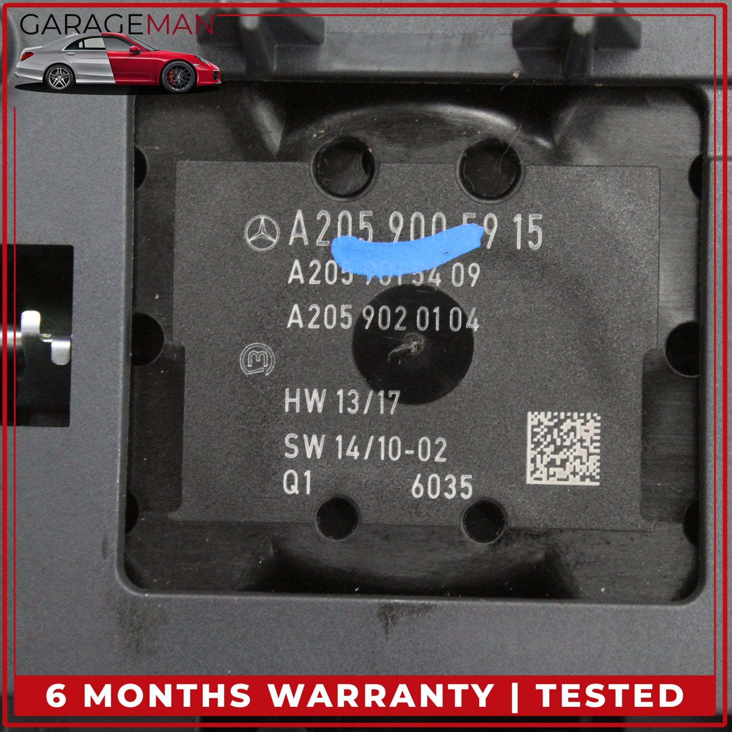 2015-2018 Mercedes W205 C300 Center Console Multi Function Control Switch OEM