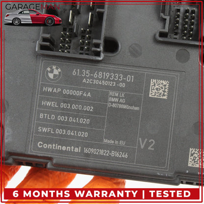 2014-2020 BMW 430i Gran Coupe Rear BCM Body Control Module Unit 6819333 OEM