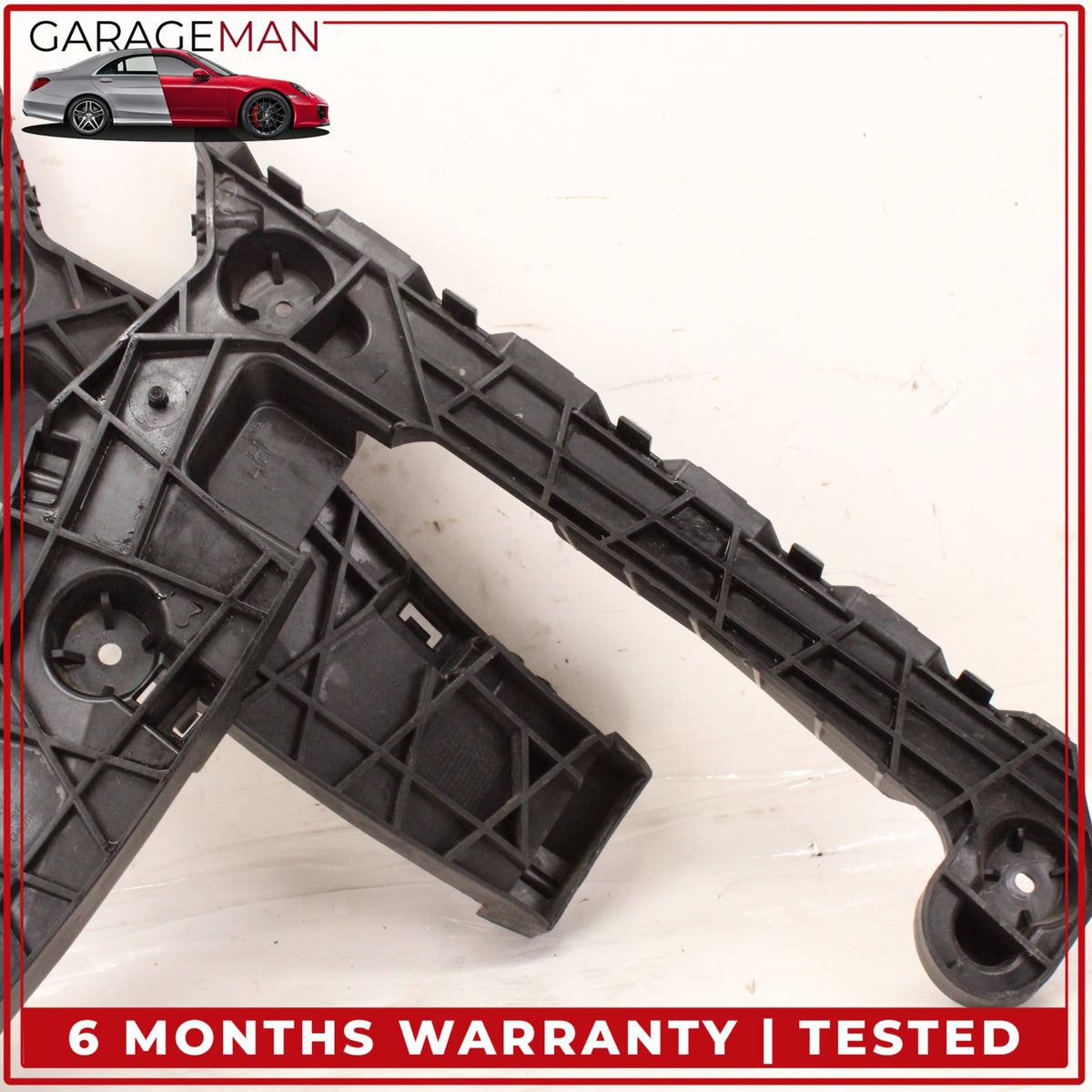 2017-2025 Audi A4 Rear Left and Right Side Bumper Mount Support Bracket Set OEM