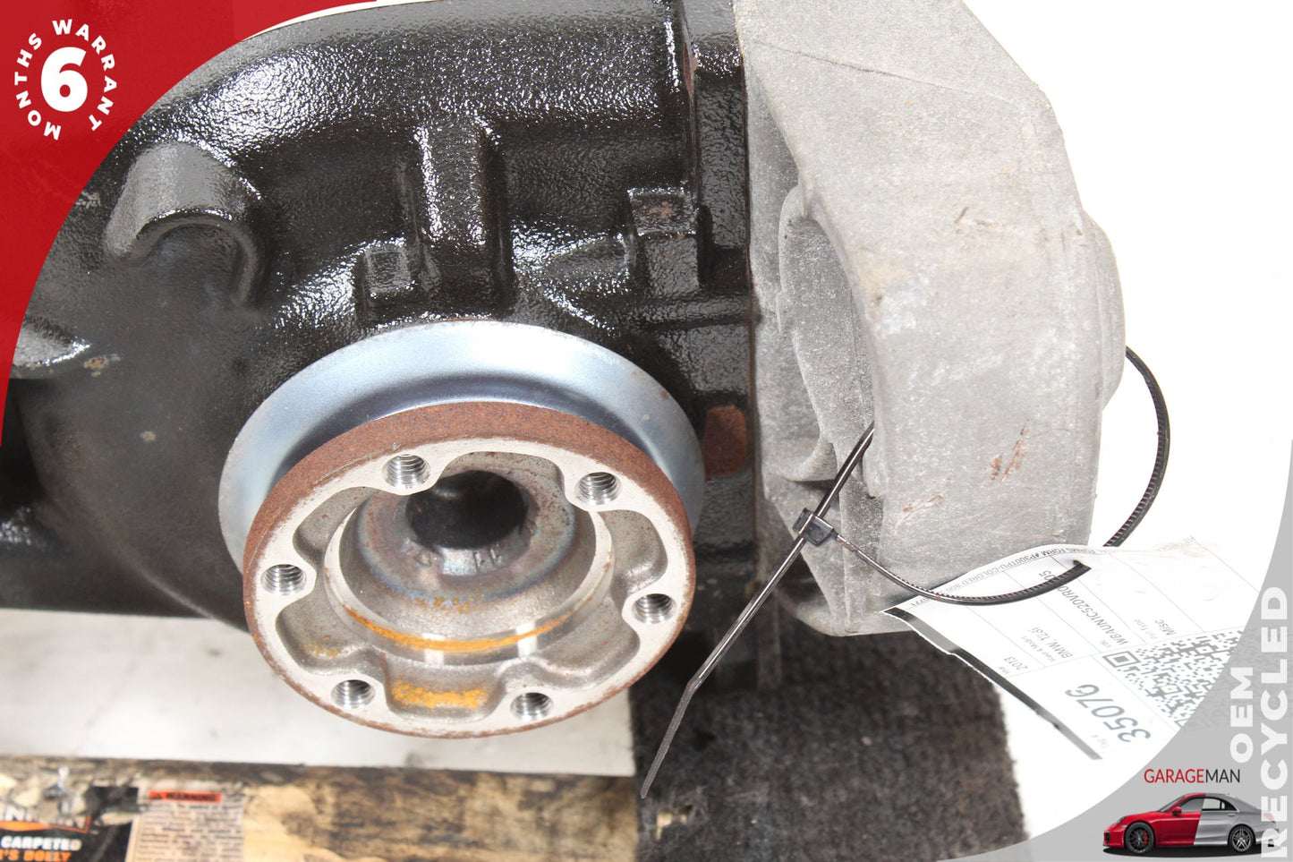 2008-2013 BMW 128i E82 E88 RWD 3.0L Rear Differential Carrier 7591107
