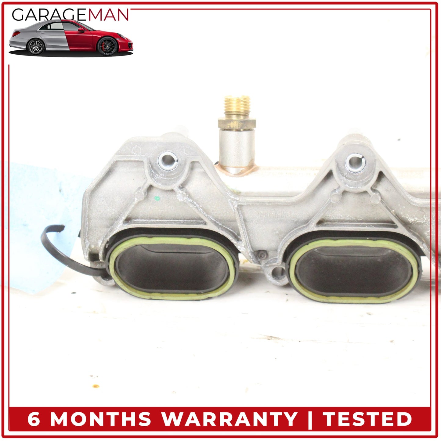 2011-2018 Porsche Cayenne 958 Audi Q7 Right Lower Intake Manifold w/ Bracket OEM