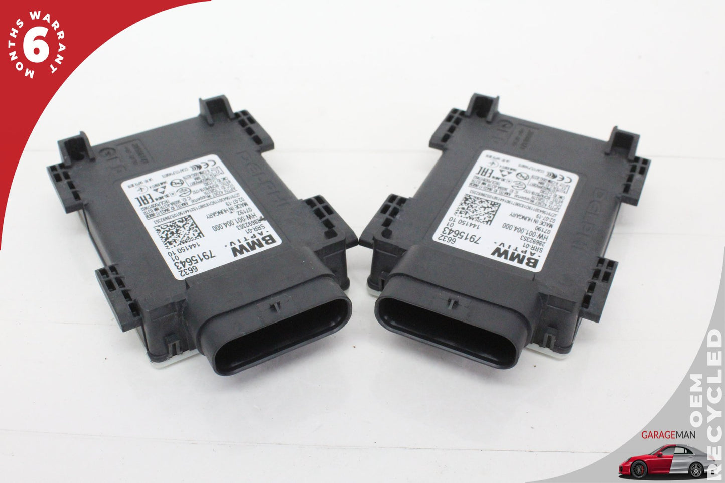 18-23 BMW G01 G02 G20 G30 Blind Spot Lane Change Radar Module 7915643 Set of 2