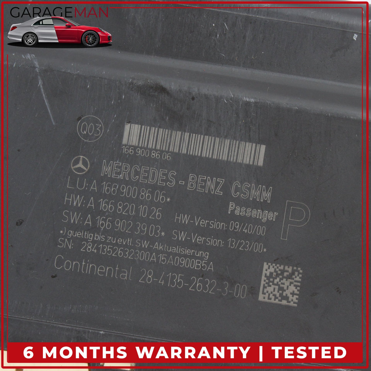 2012-2020 Mercedes X156 GLA250 Front Right Seat Control Module 1669008606 OEM