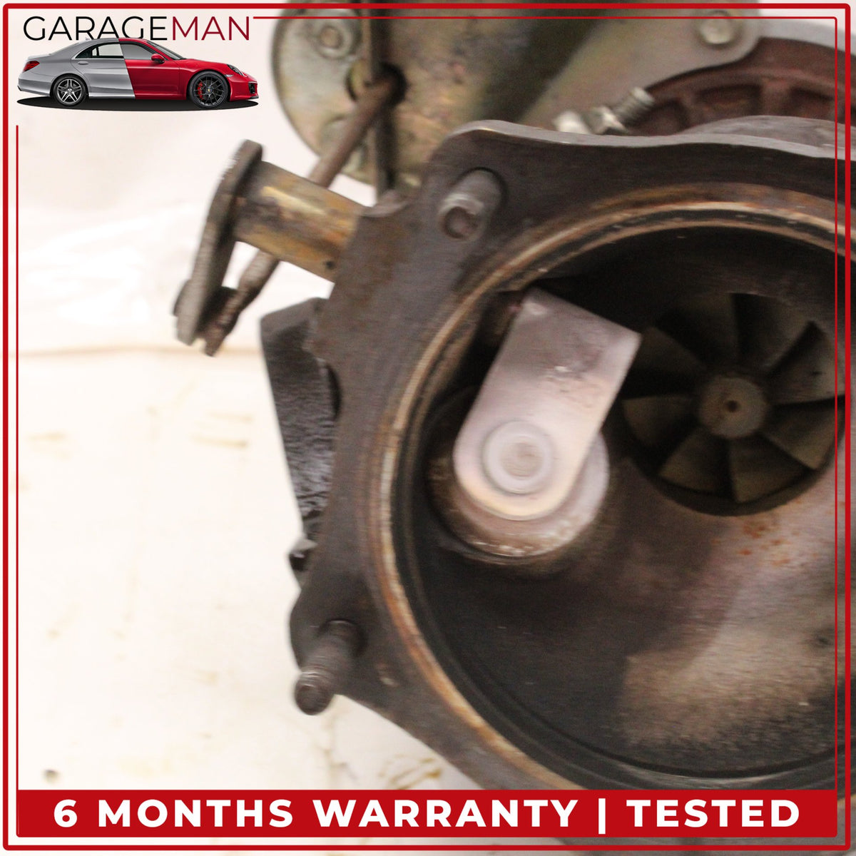 2003-2006 Porsche Cayenne 955 Turbo 4.5L V8 Left Turbocharger Turbo Charger OEM
