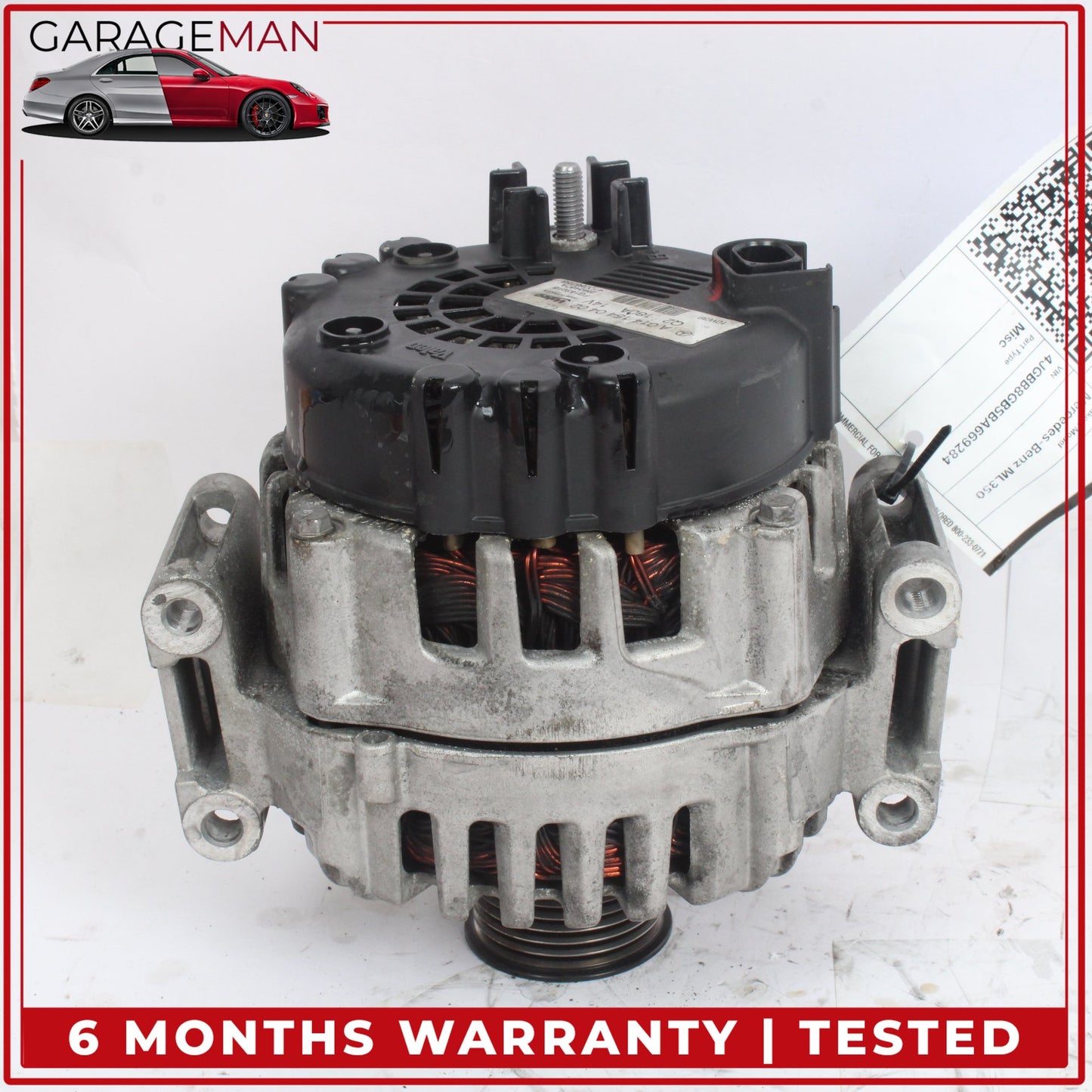 2005-2015 Mercedes W164 ML350 GL450 Alternator Generator 180A 14V 0141540402 OEM