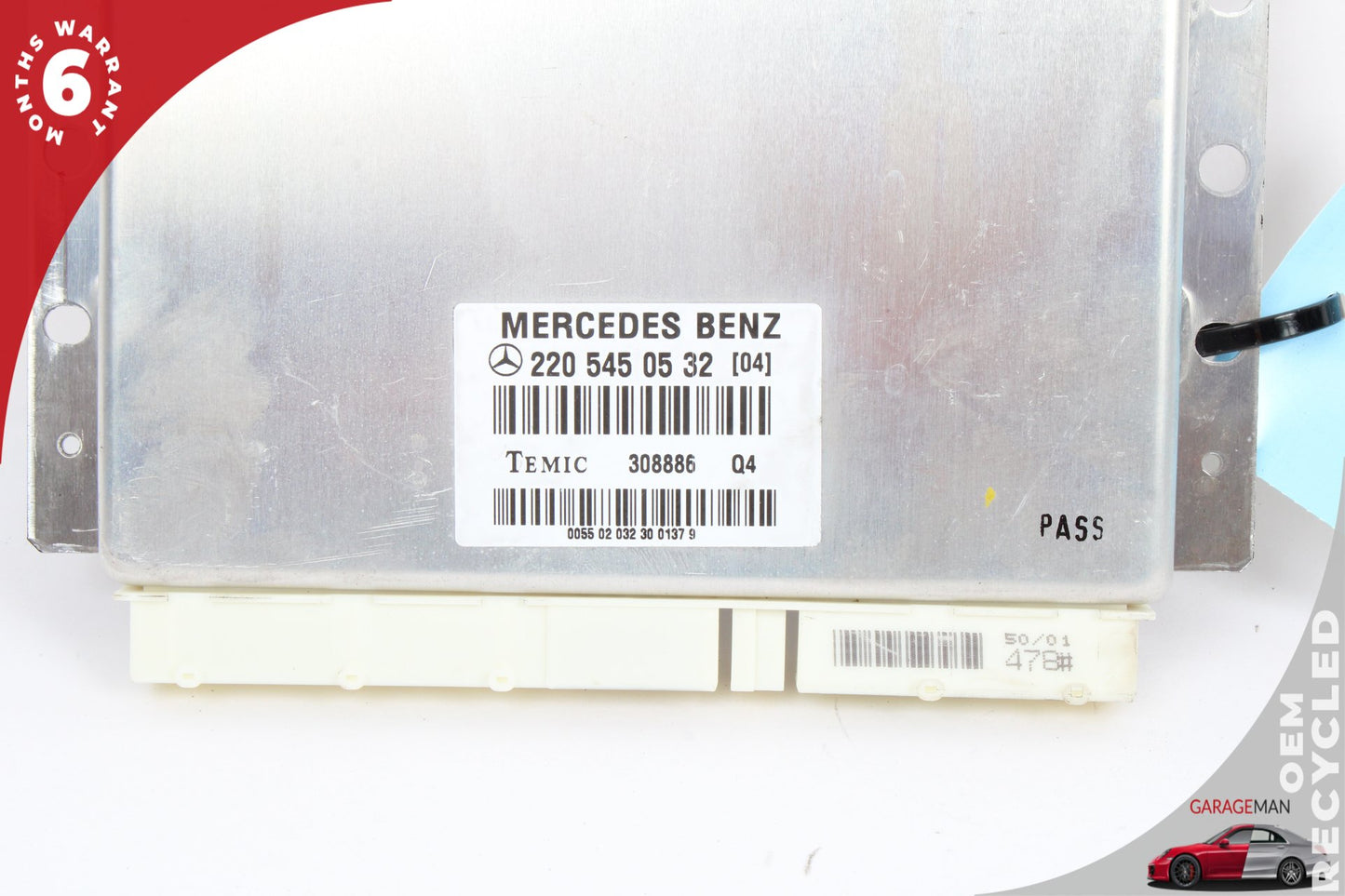 00-06 Mercedes-Benz S500 W220 Airmatic Air Suspension Control Module 2205450532