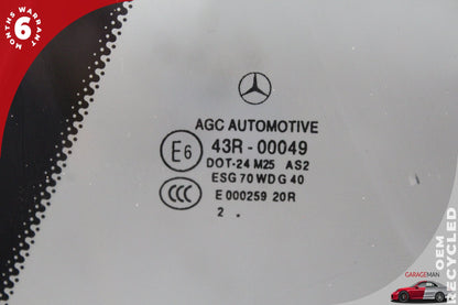 2013-2020 Mercedes R231 SL500 Rear Left Quarter Window Glass 2316700106 OEM