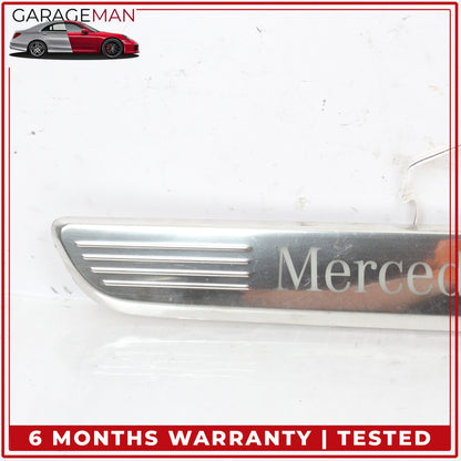 2015-2023 Mercedes W205 C300 Front Left and Right Door Sill Scuff Plates OEM