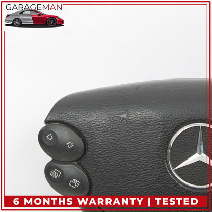 2003-2012 Mercedes W211 E350 Front Left Driver Side Steering Wheel Airbag OEM