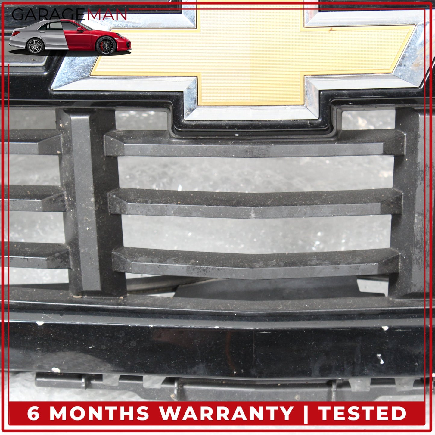 2014-2015 Chevrolet Silverado 1500 Front Hood Upper Center Grille 23432557 OEM
