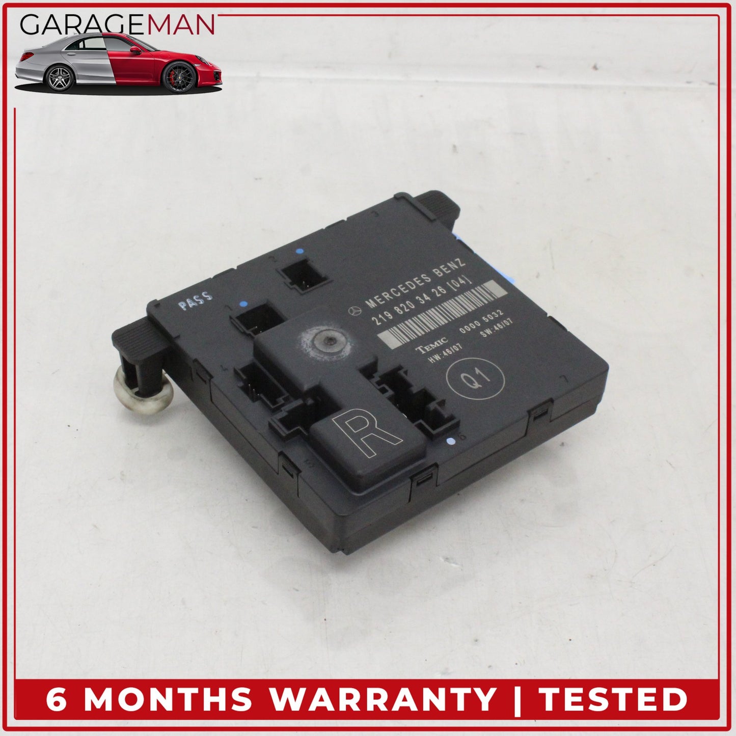 2006-2011 Mercedes W219 CLS550 Rear Right Side Door Control Module Unit OEM