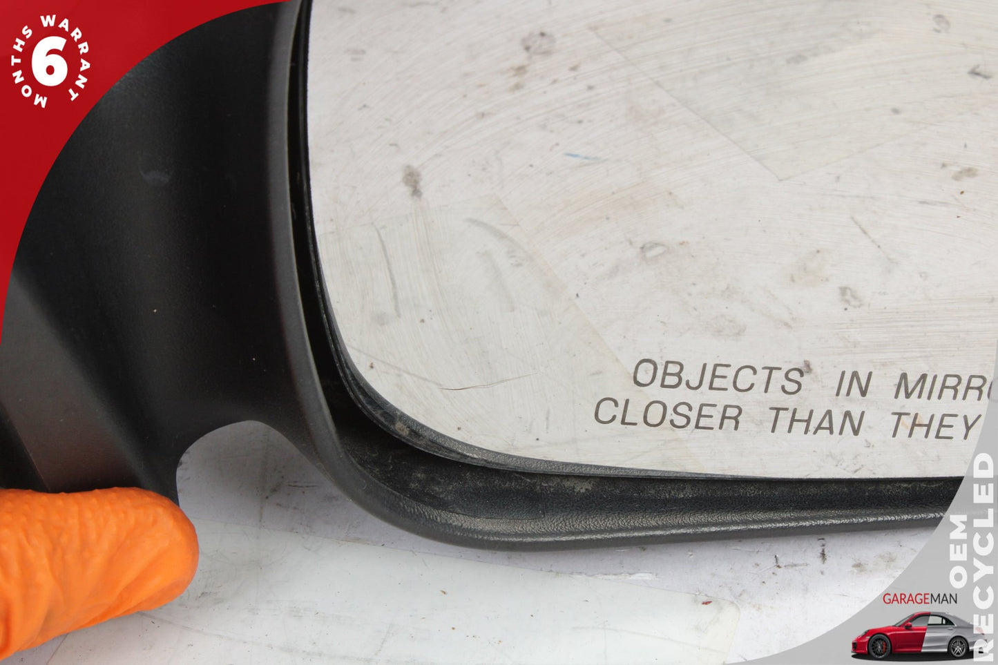 2002-2005 Ford Thunderbird Front Right Side Door Rear View Mirror 1W6Z17682BA