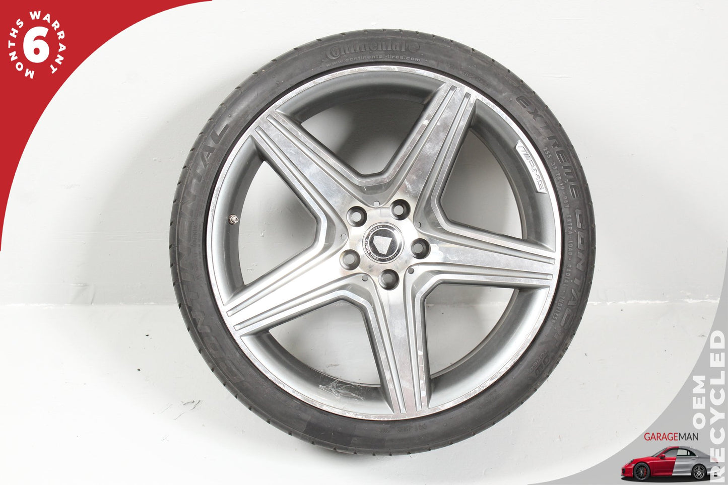 2010-2013 Mercedes W221 S350 Front or Rear Wheel Rim w/ Tire 9.5JX19H2 ET35 OEM