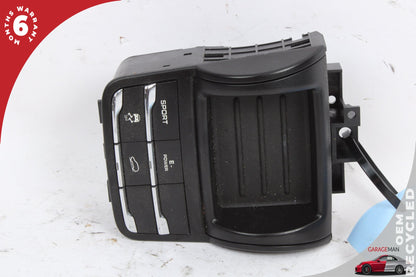 2011-2014 Porsche Cayenne 958 Suspension Mode Selector Switch Panel OEM
