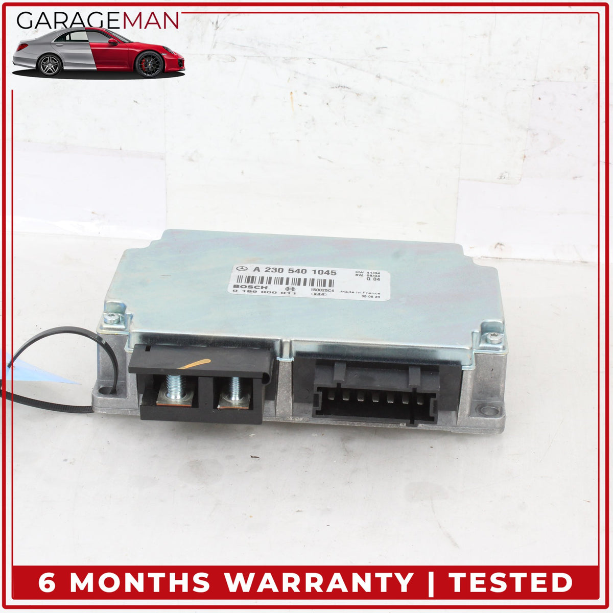 2003-2012 Mercedes R230 SL500 Battery Stabilization Control Load Module OEM