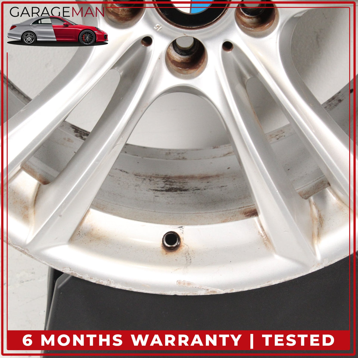 2009-2017 BMW 550i 535i 740i 750i Rear Wheel Rim 10JX20EH2 IS41 7841824 OEM