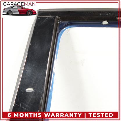 2018-2024 BMW X3 G01 Rear Left Driver Side Door Shell Blue Metallic OEM