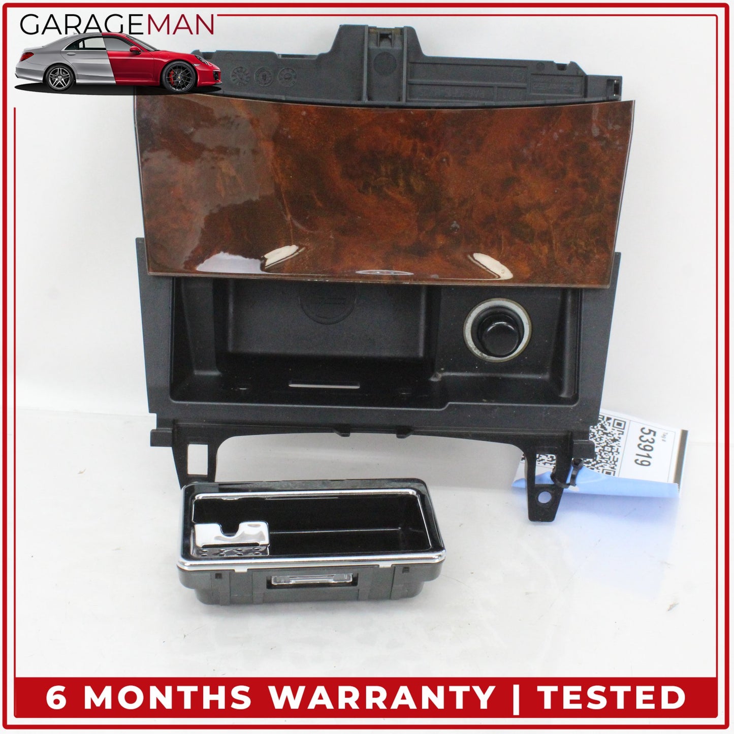 2008-2017 Mercedes W204 C300 Center Console Ashtray Compartment 2046800179 OEM