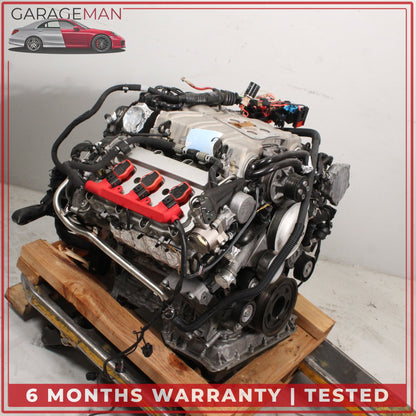 2015 Audi A8 D4 AWD 3.0L V6 CREC Engine Motor Assembly w/ Supercharger OEM