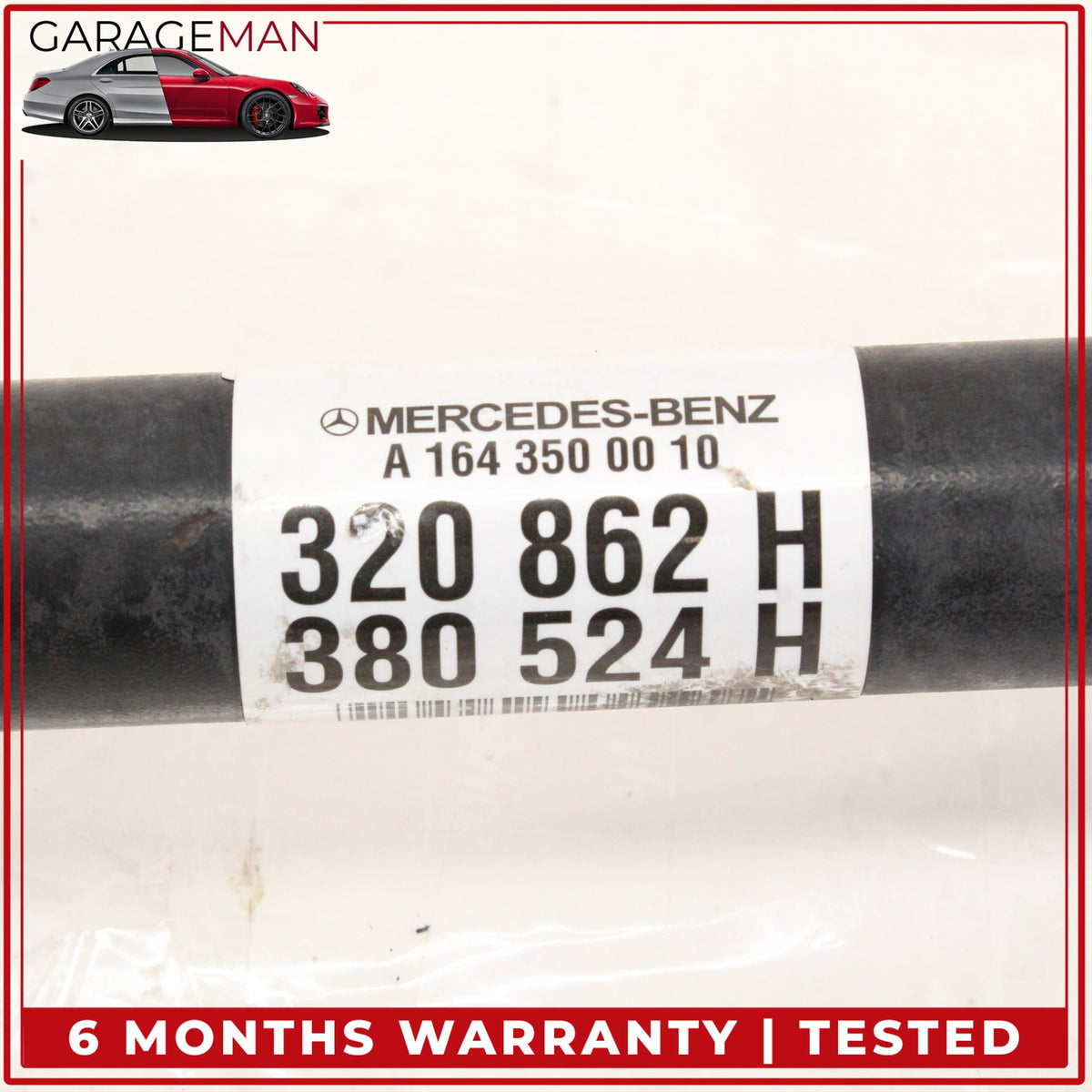 2006-2012 Mercedes W164 ML350 GL450 Rear Left or Right Side Axle Half Shaft OEM