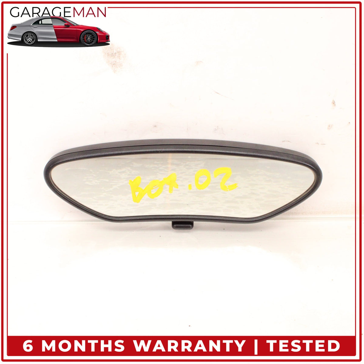 1997-2004 Porsche Boxster 986 Front Upper Windshield Rear View Mirror OEM
