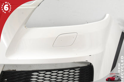 2010-2015 Audi Q7 SUV Front Bumper Cover Aseembly White w/ Grills 4L0807437H OEM