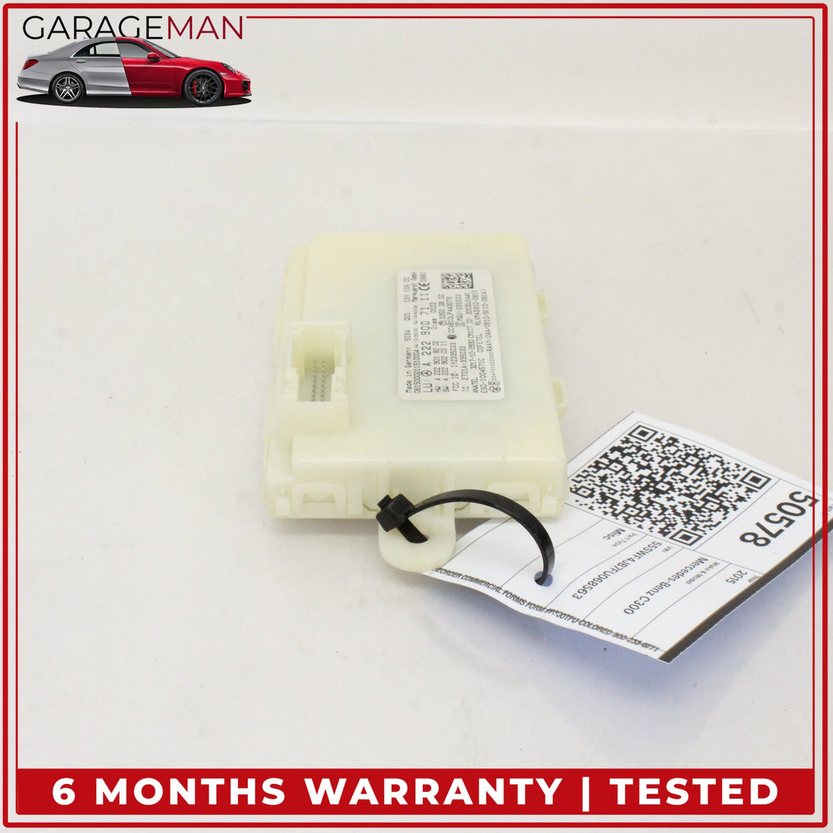 2014-2019 Mercedes W205 C300 Keyless Go Entry Control Module Unit 2229007111 OEM