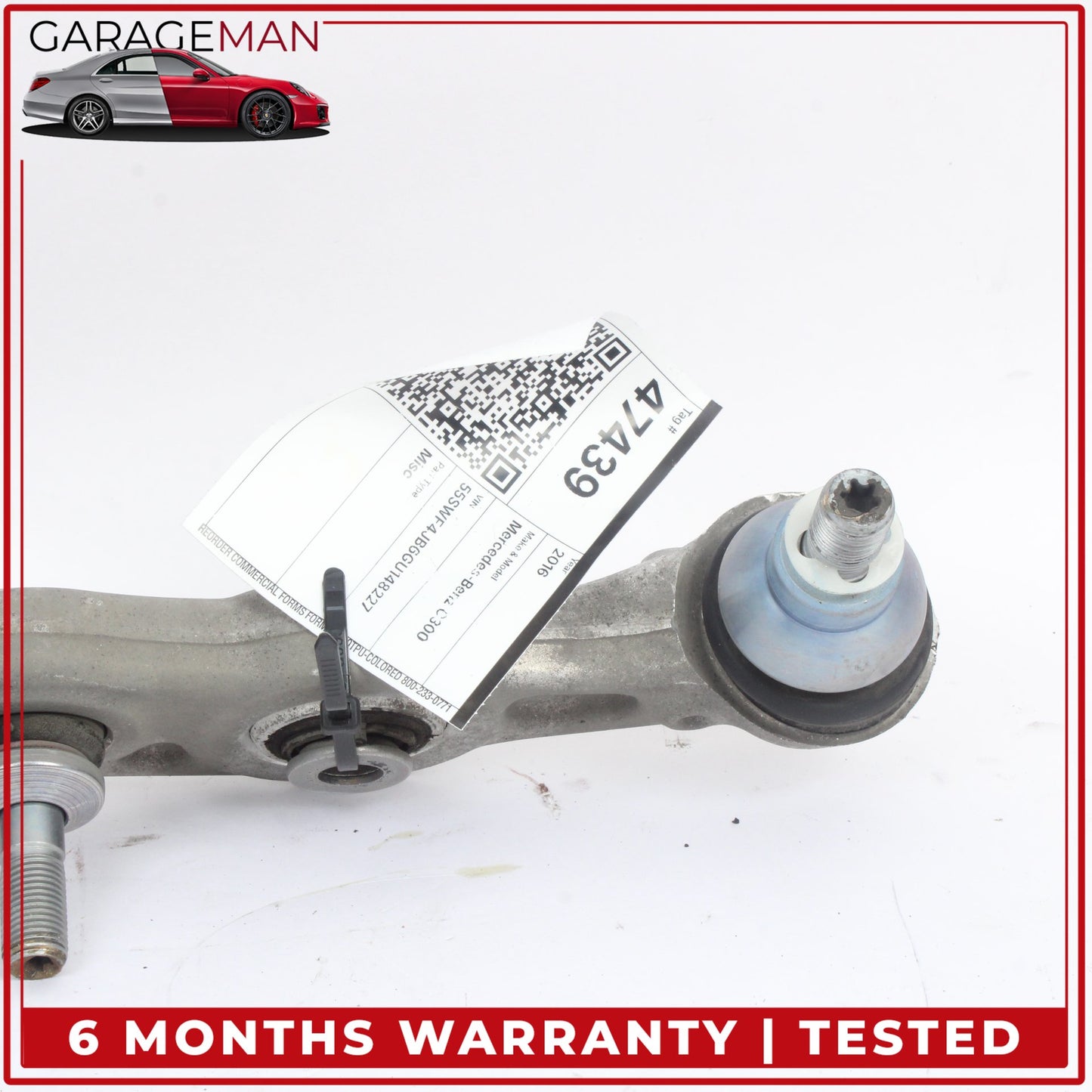 2015-2020 Mercedes W205 C300 Front Right Side Lower Control Arm 20508 OEM