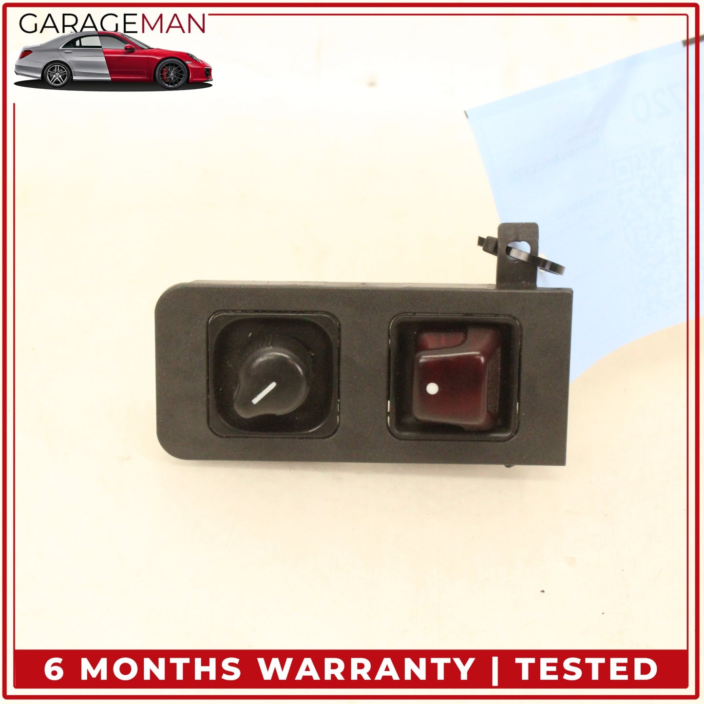 1997-2004 Mercedes R170 SLK230 Convertible Roof Control Switch w/ Trim OEM