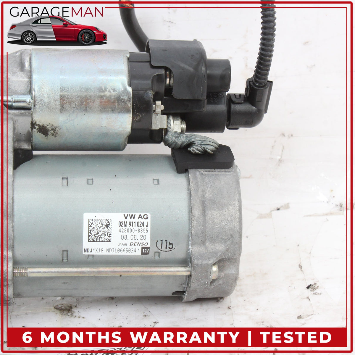 2015-2025 Audi Q3 Quattro Volkswagen Engine Motor Starter 02M911024J OEM