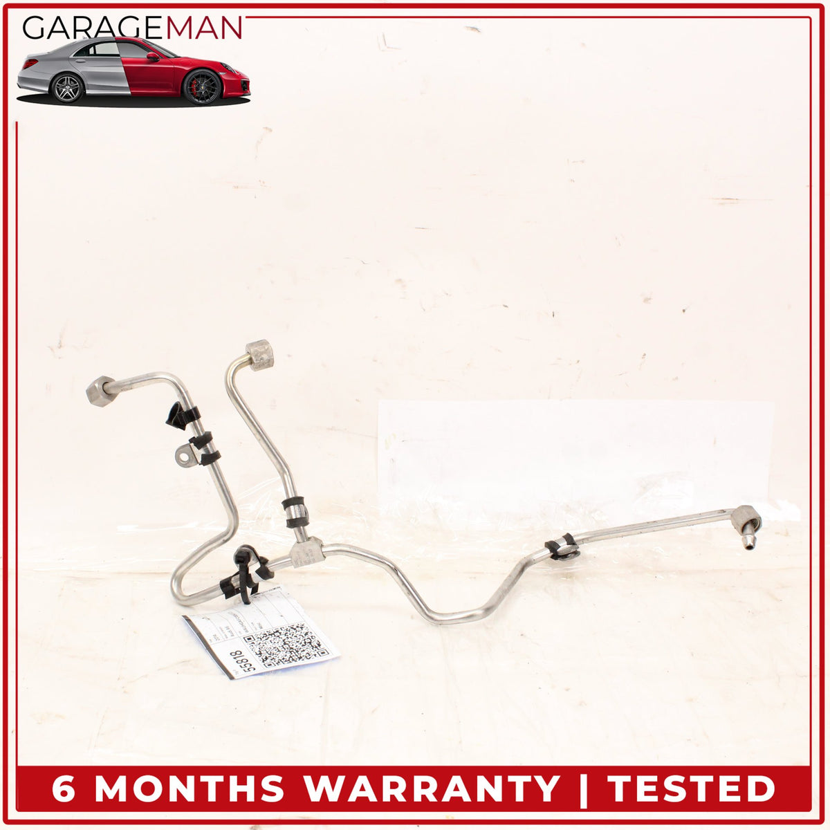 2010-2018 Audi A6 Cayenne 958 3.0L V6 High Pressure Fuel Gas Line Pipe Hose OEM