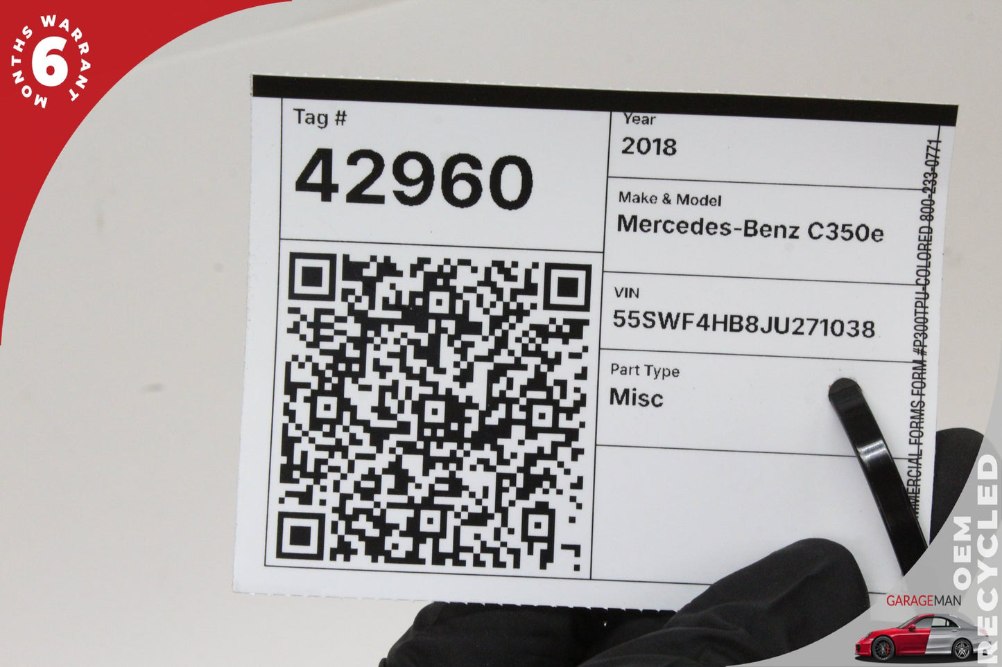 16-21 Mercedes X253 GLC300 Keyless Go Entry Control Module 2229004213 OEM
