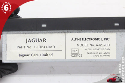 2000-2006 Jaguar XK8 X100 GPS Navigation Info Display Screen LJD2440AD OEM