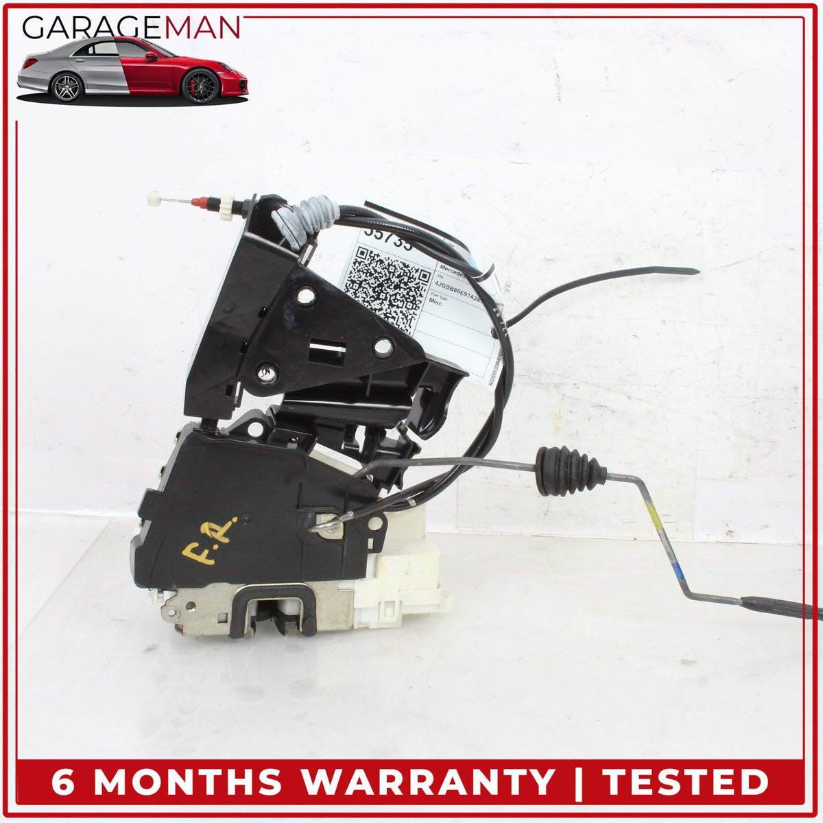 2006-2013 Mercedes W164 ML350 R350 Front Right Door Lock Actuator 1697202835 OEM