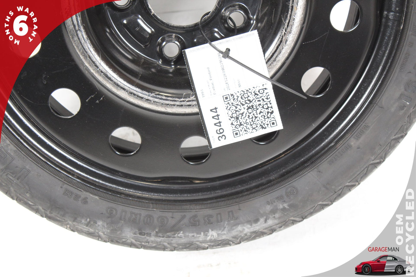 1997-2002 Pontiac Firebird Emergency Spare Tire Wheel Donut Rim 09592913 OEM