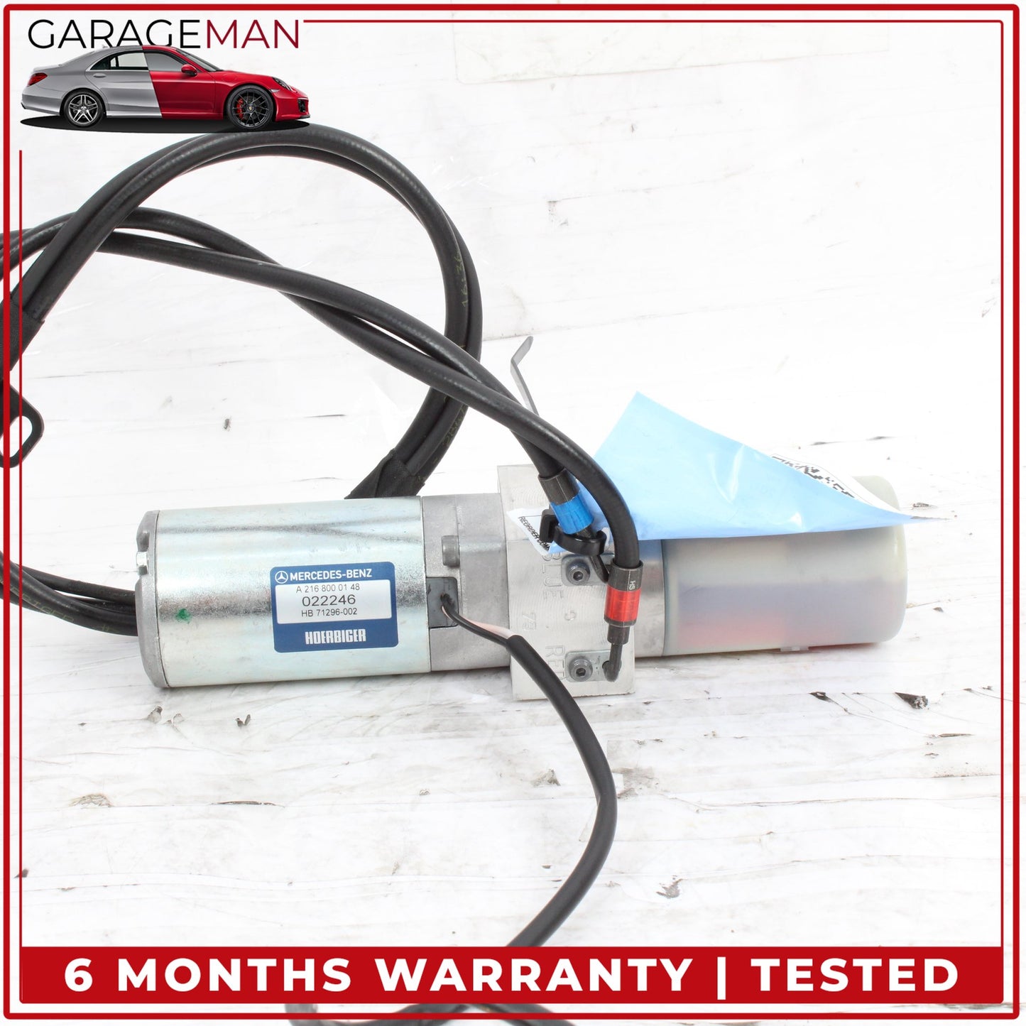 2007-2014 Mercedes-Benz CL550 W216 Coupe Trunk Lid Hydraulic Pump Motor Cylinder 2168000148 OEM