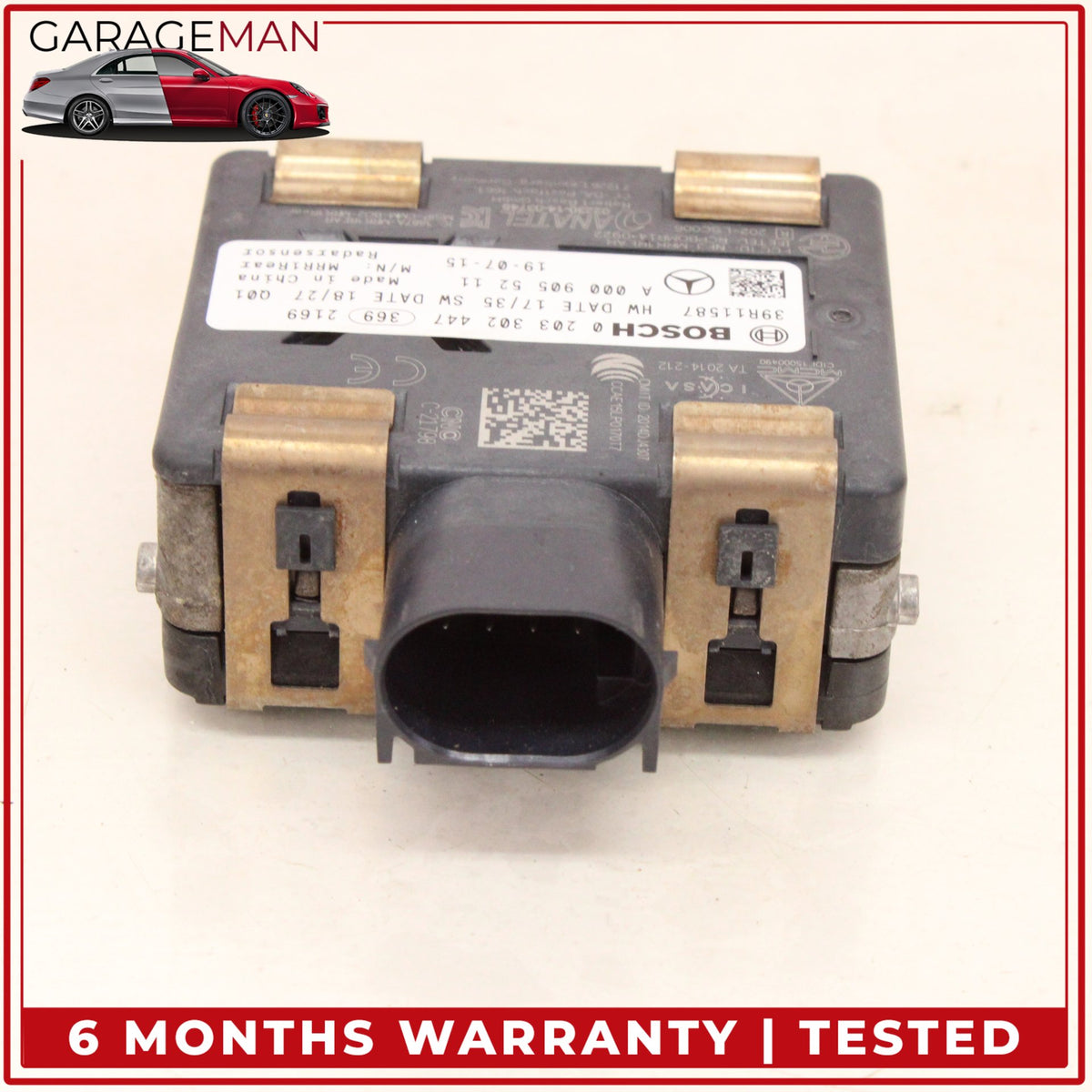 2019-2023 Mercedes X253 GLC300 Rear Left or Right Blind Spot Sensor Module OEM