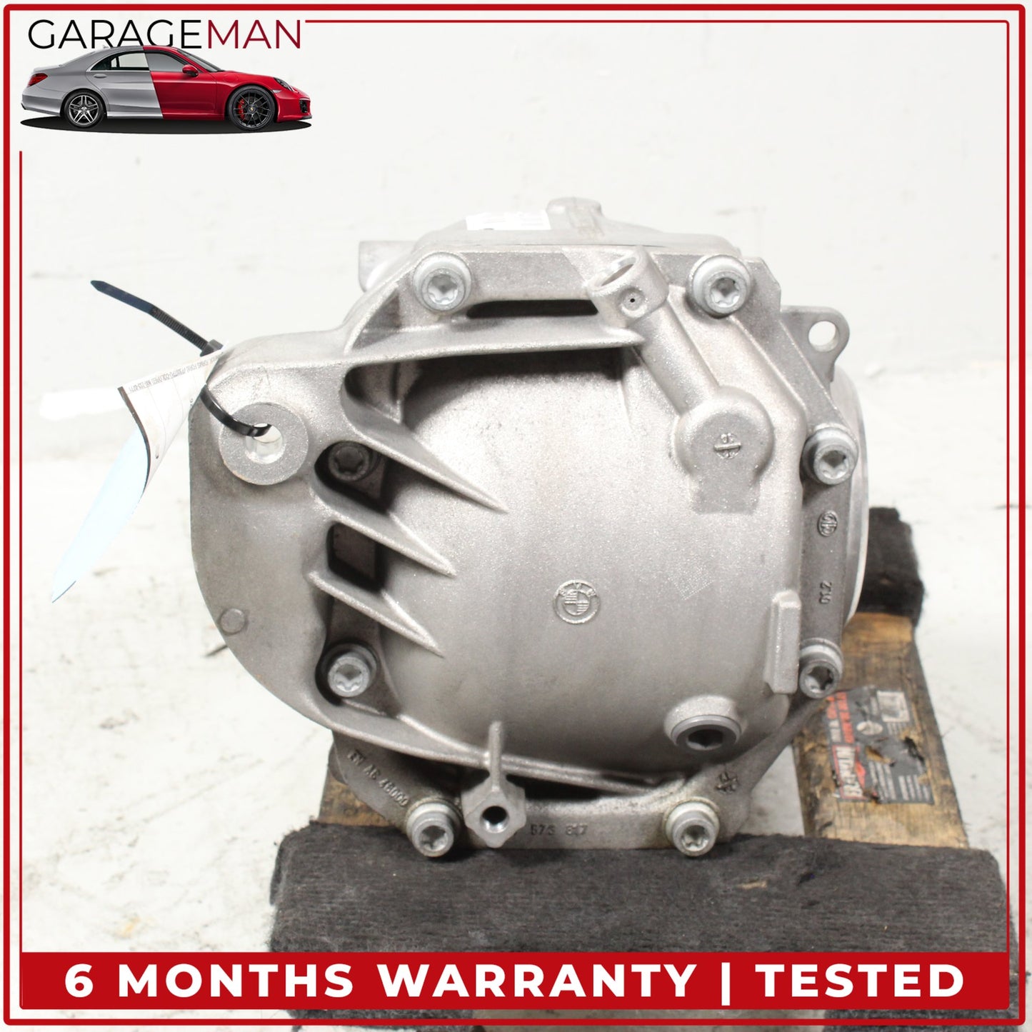 2011-2016 BMW 550i RWD 4.4L Rear Differential Axle Carrier 7577099 OEM