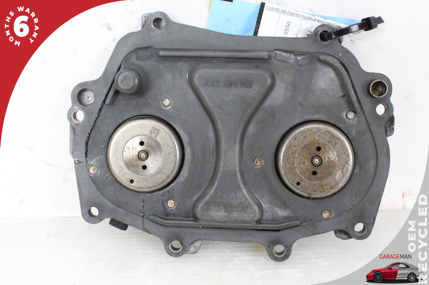 2012-2018 Mercedes W218 CLS550 Engine Timing Chain Cover Plate 2760150201 OEM