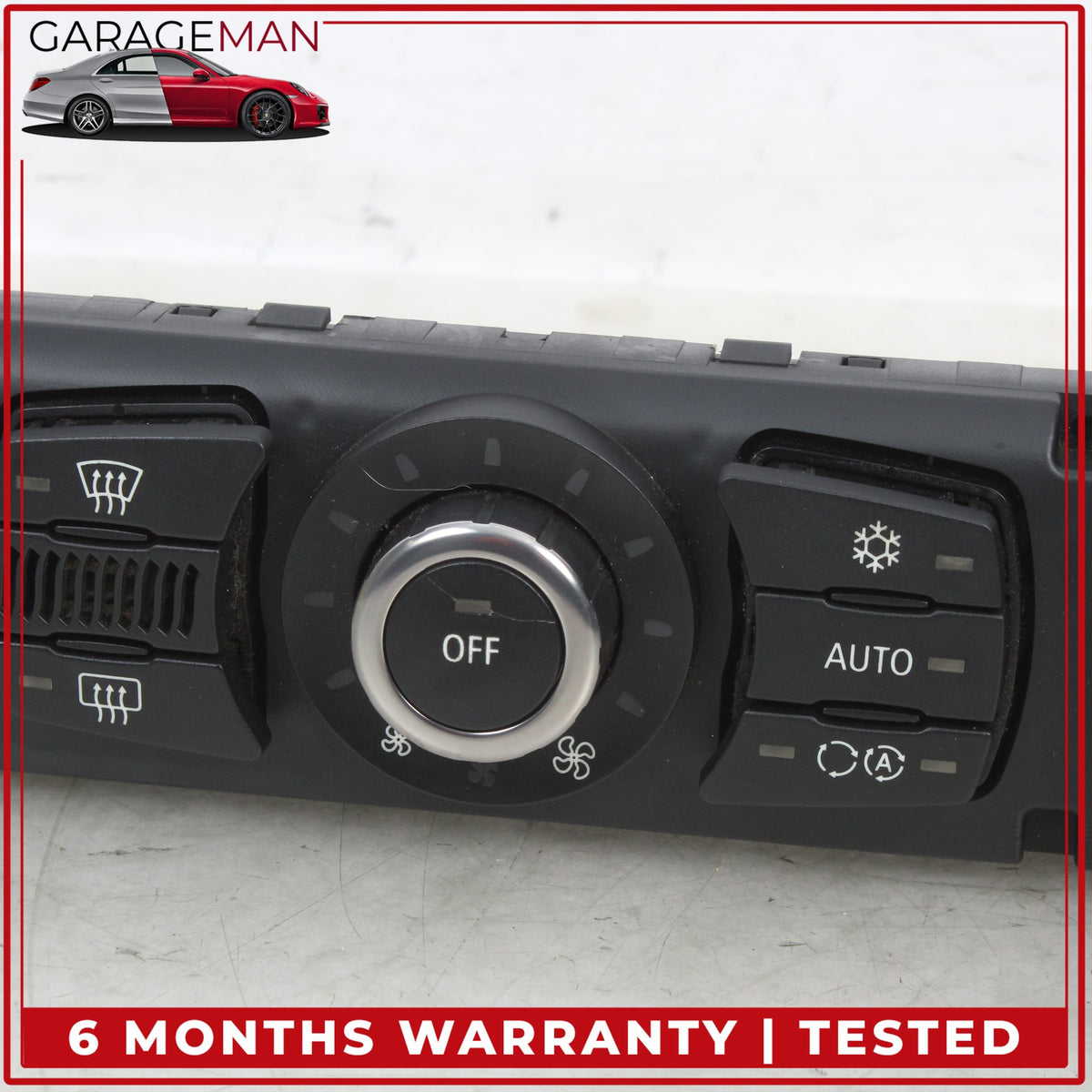 2004-2010 BMW 650i E64 A/C Heater Climate Control Switch 9122399 OEM